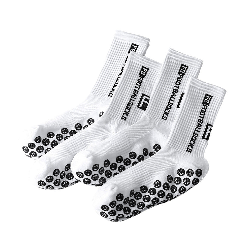 Chaussettes de sport homme avec adhésif Nylon Dot pour poignée antidérapante
