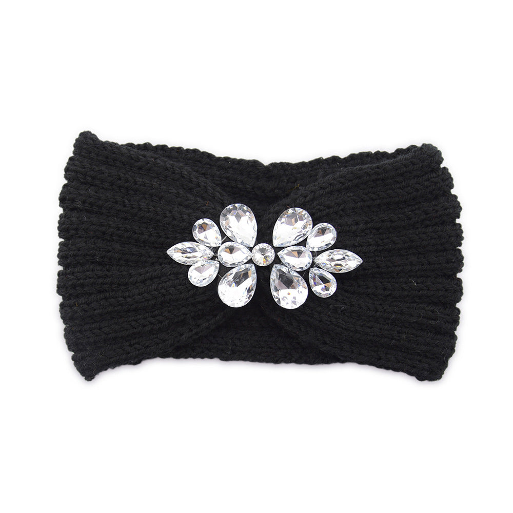 Exercice de lavage du visage Yoga Bandeau de laine chaude