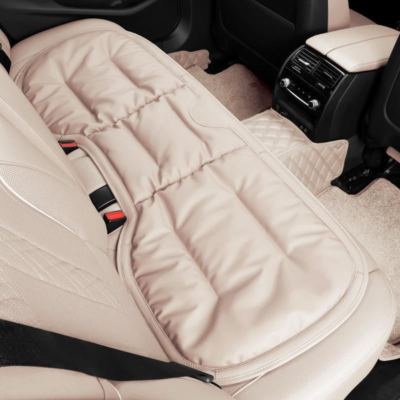 Coussin de siège auto en cuir anti-salissure Hiver Ensemble de trois pièces
