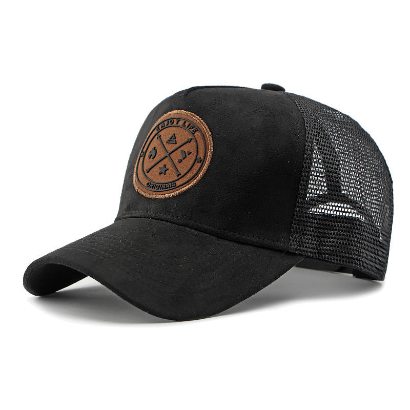 Casquette de baseball multicolore pour hommes et femmes avec logo rond et ajustabl