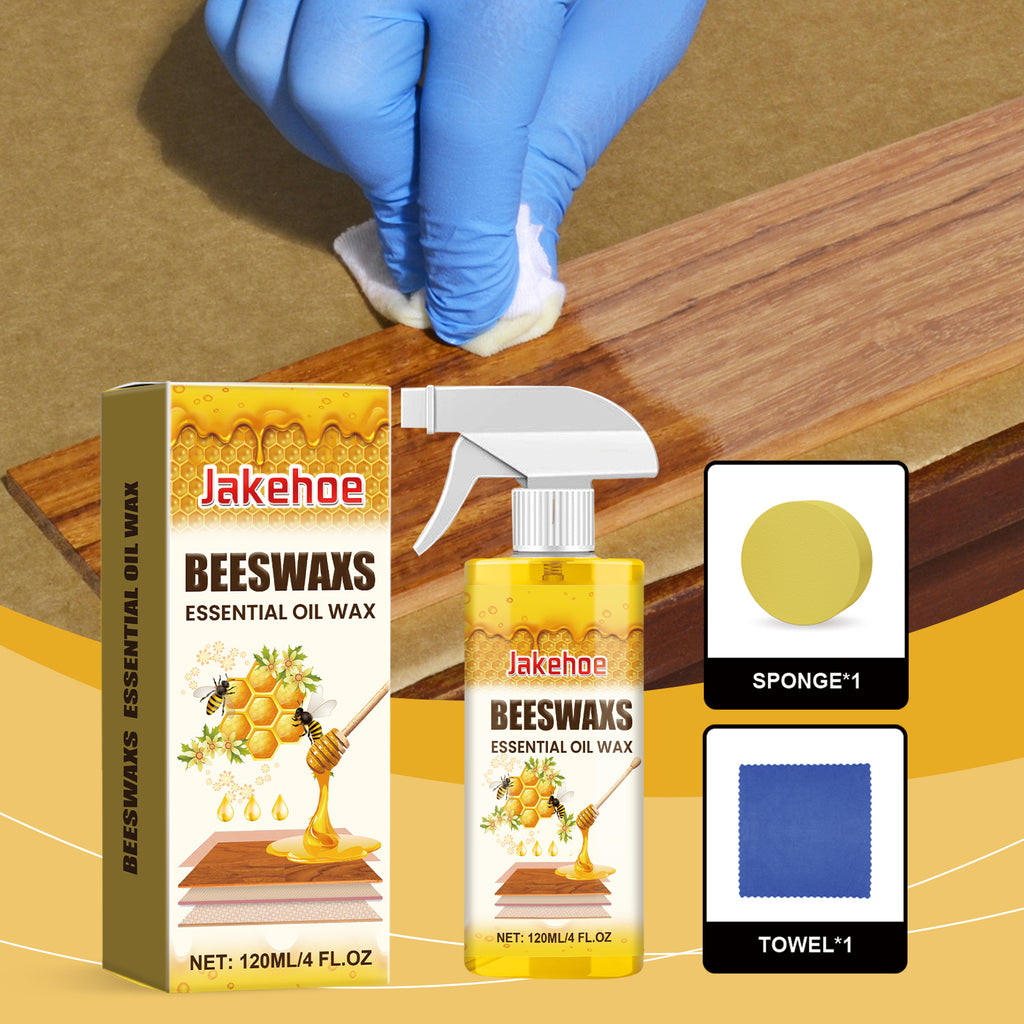 Vaporisateur de cire d'abeille polissant le bois 120ml