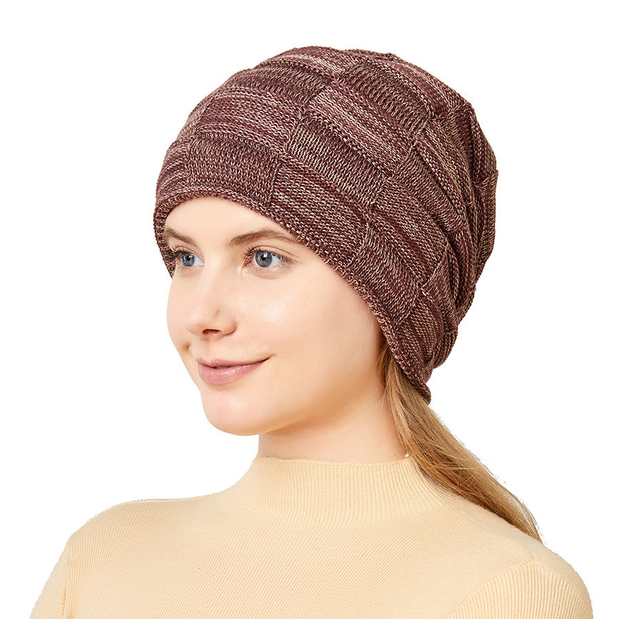 Hommes Chapeau tricoté d'hiver Couples Style chaud Flèche-lin d'oreille protection de laine