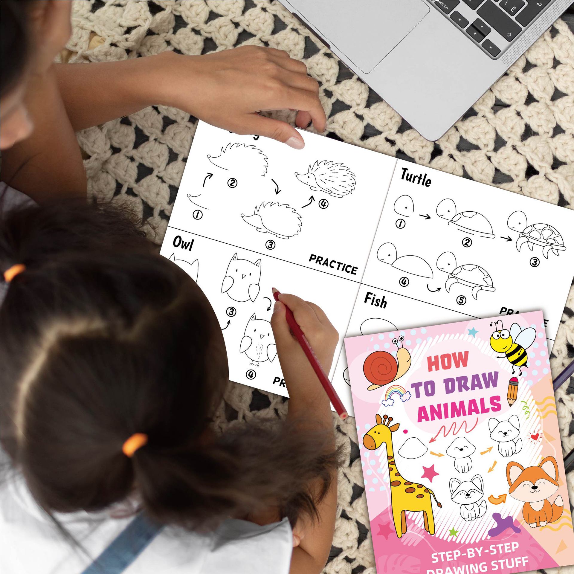 Livre de coloriage pour animaux pour enfants