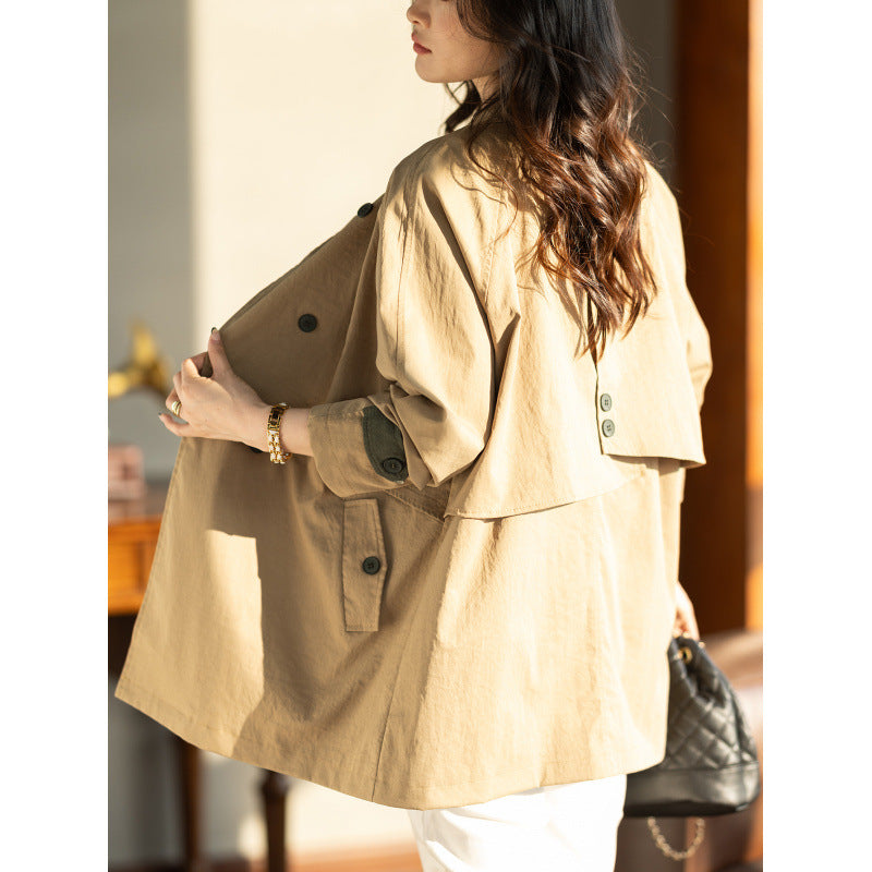 Vêtements de travail occasionnels mi-longueur Top pour l'automne