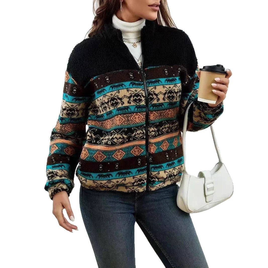 Cardigan Zip pour l'automne et l'hiver