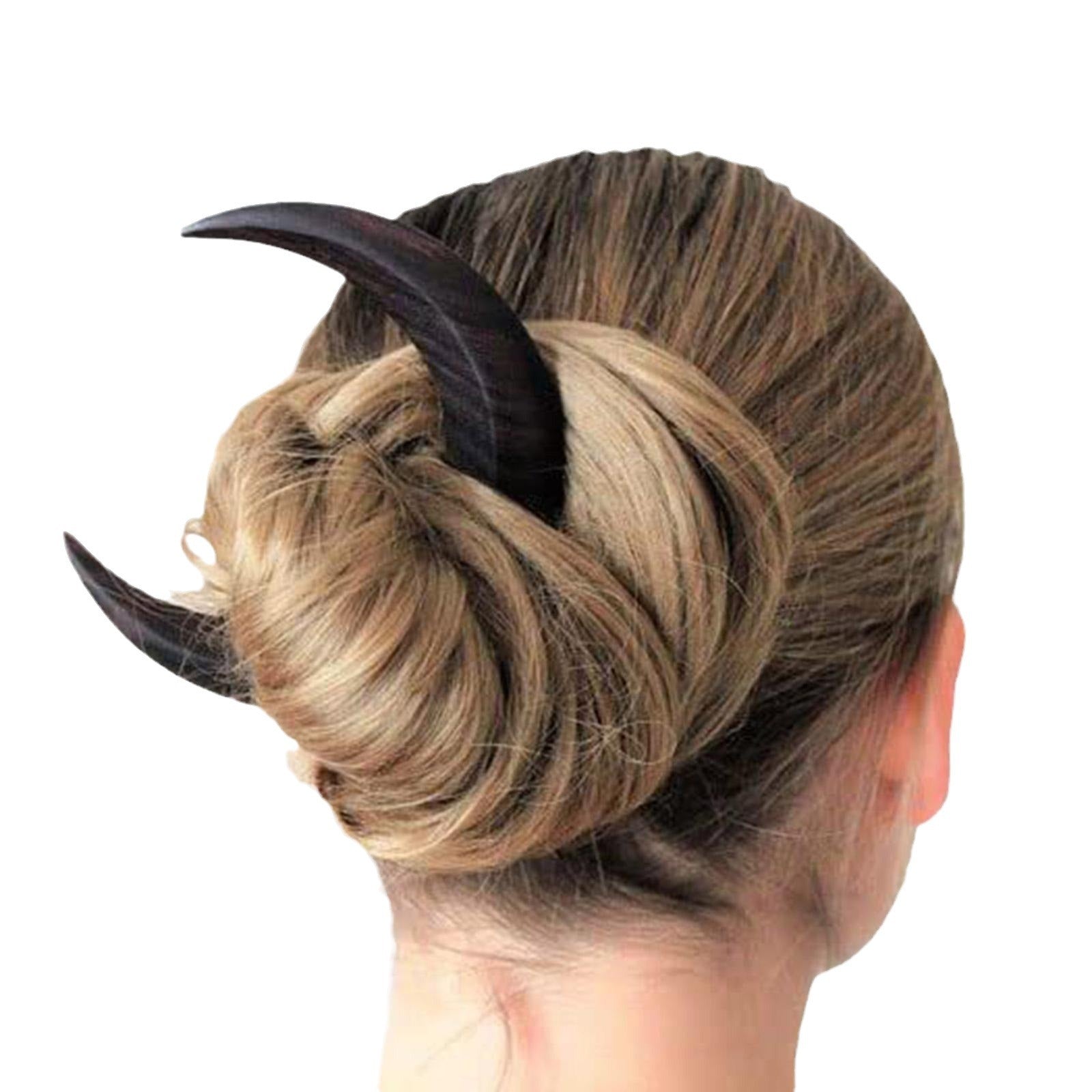 Barrettes à épingle à cheveux en forme de croissant