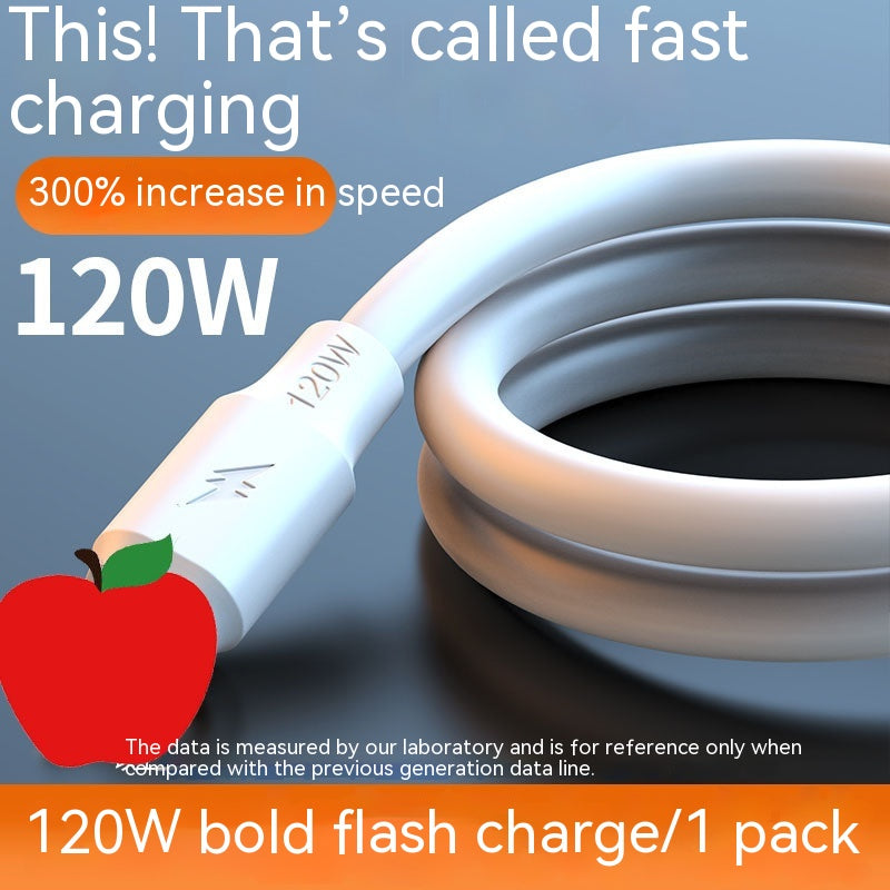 Câble de recharge rapide 120W Téléphone portable 6A Bold