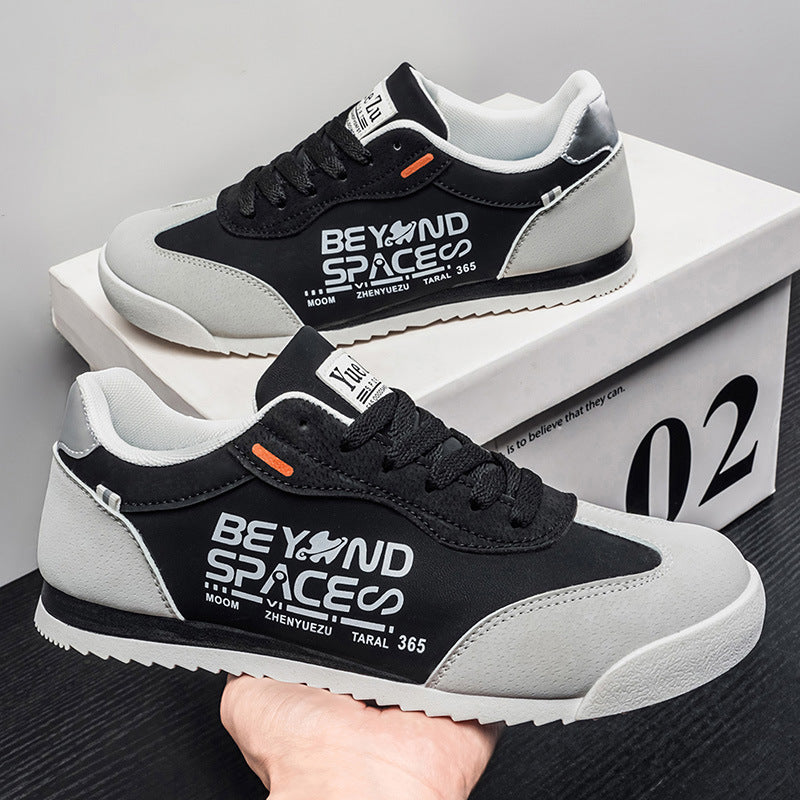 Retro Men's Casual Minimalist Flat Shoes Breathable and Lightweight
