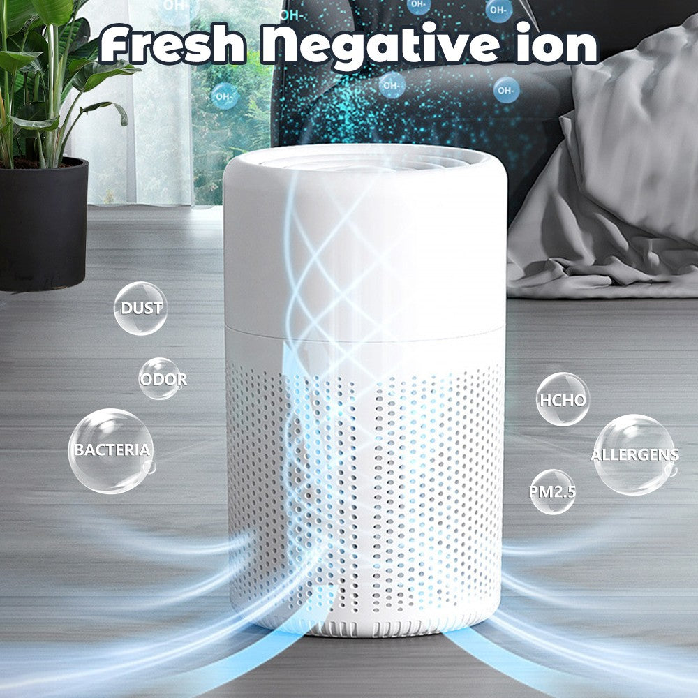Salle pour fumeurs de purificateur d'air avec filtre HEPA H13 PM2.5