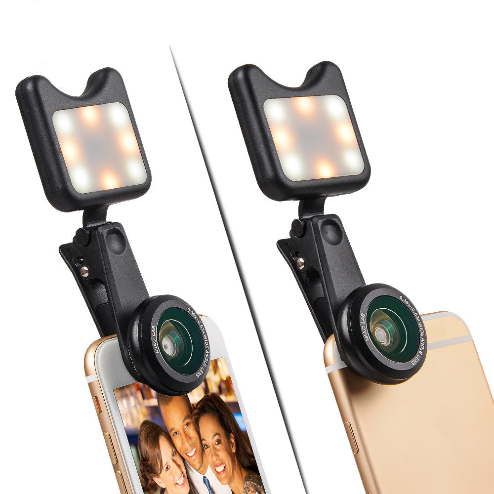 Lumière de remplissage de téléphone mobile externe LED