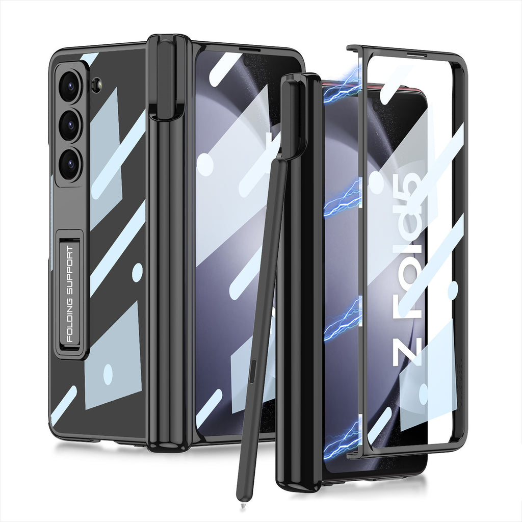 Porte stylo à charnière magnétique à fantôme transparent