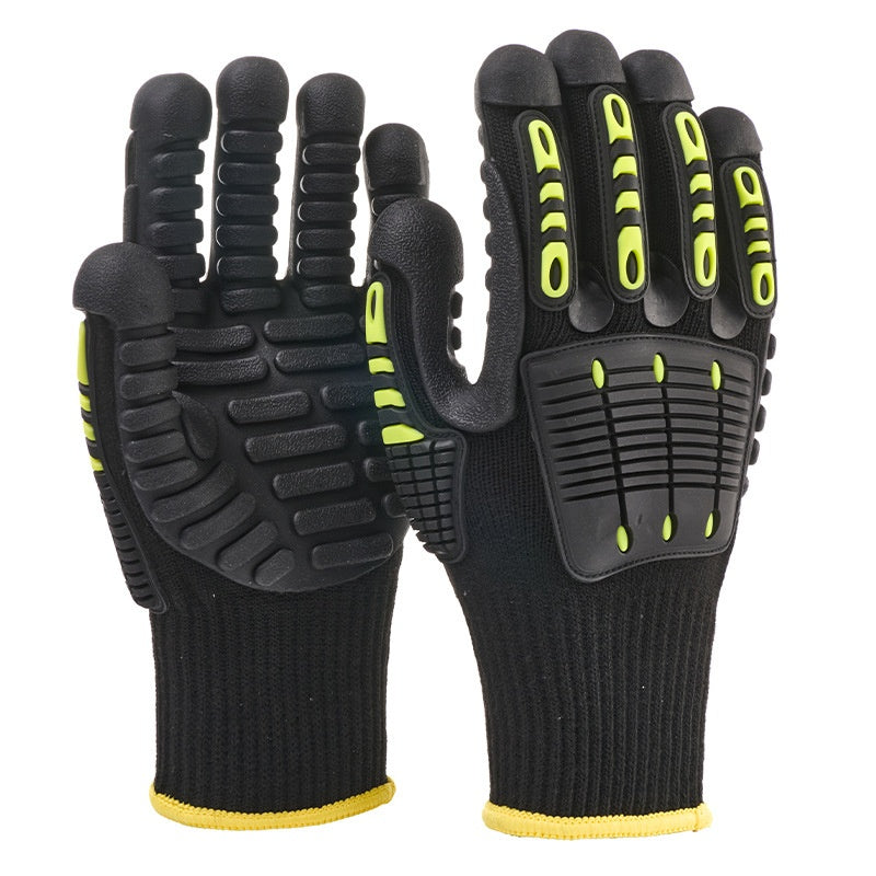 TPR Industrie de la construction mécanique Gants anti-vibrations Palm