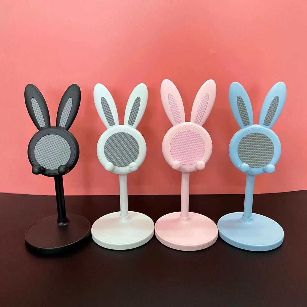 Support de téléphone portable lapin Bureau réglable réglable multifonctions Portable