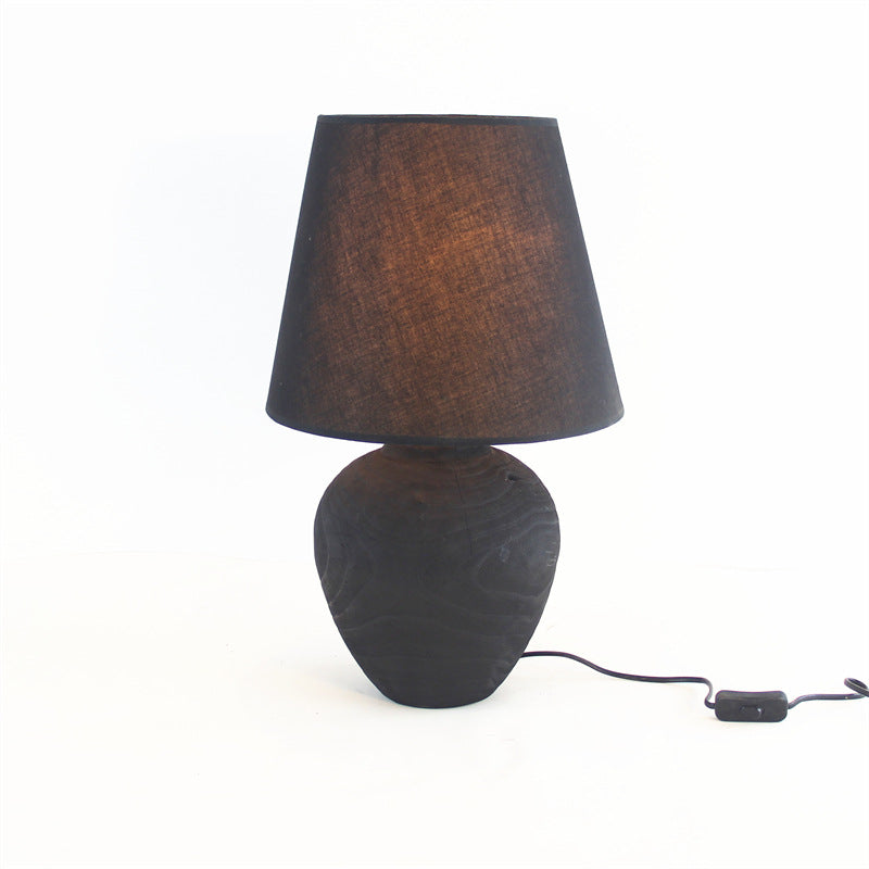 Lampe de table en bois silent style maison Homestay Hotel Atmosphere Décoration Artisan ou