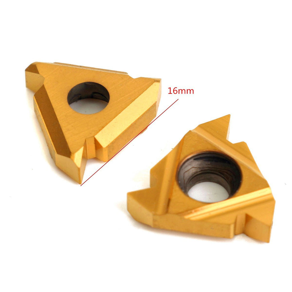 CNC External Thread Insert 16ER AG60 Lame Indexable Thread File Insert