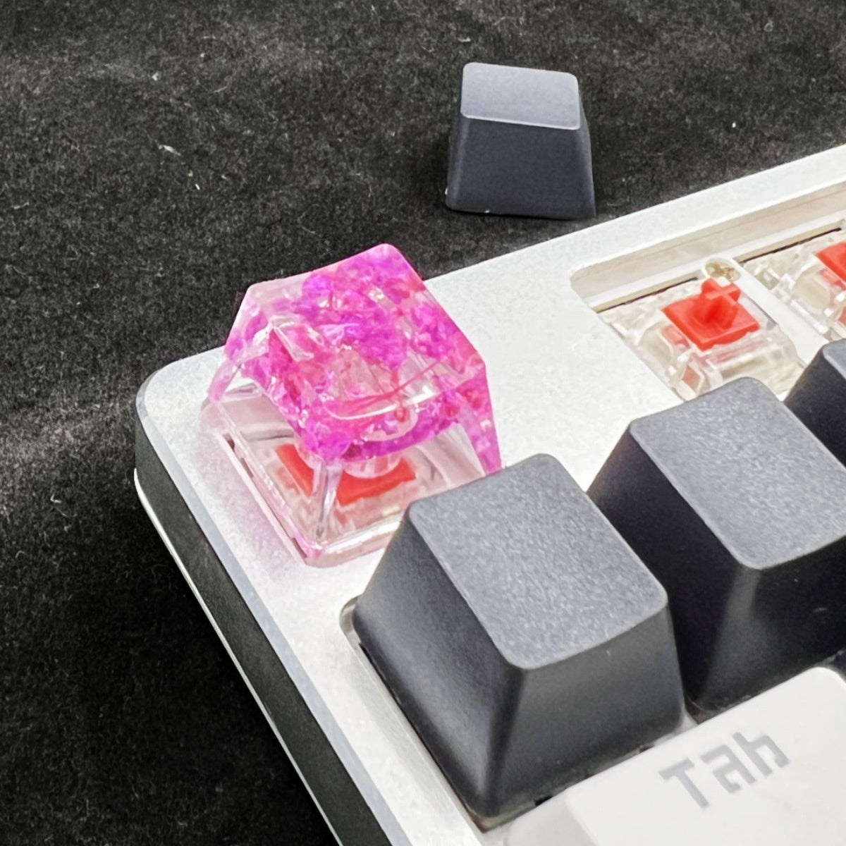 Résine Haute Transparence Starry Sky Keycap