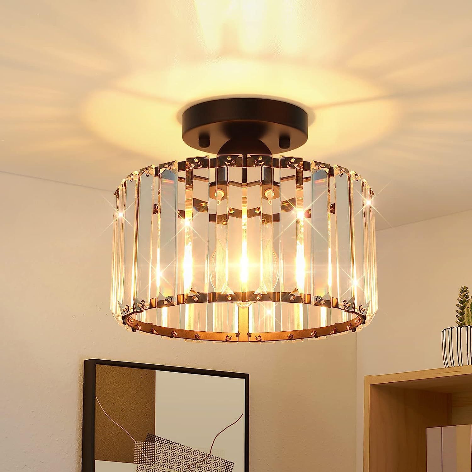 Lumière de plafond de style nordique pour la chambre