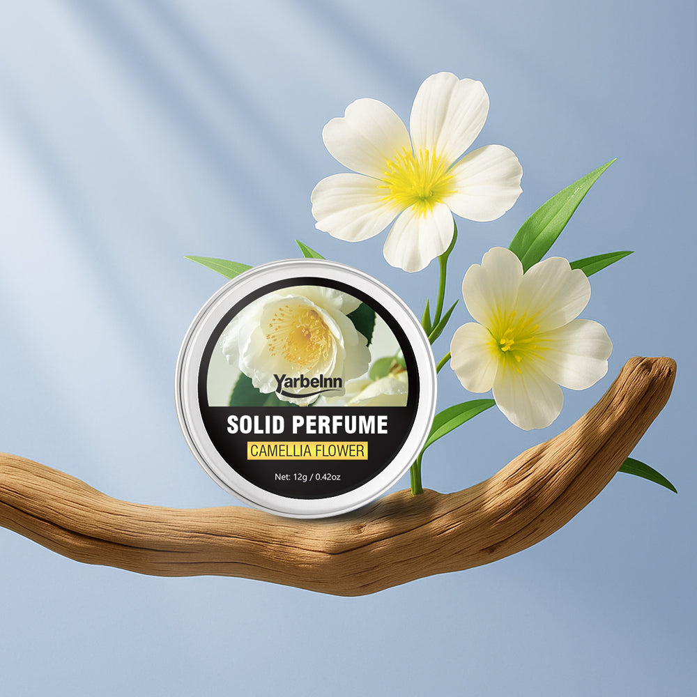 Baume parfumé solide longue durée de luxe pour les femmes