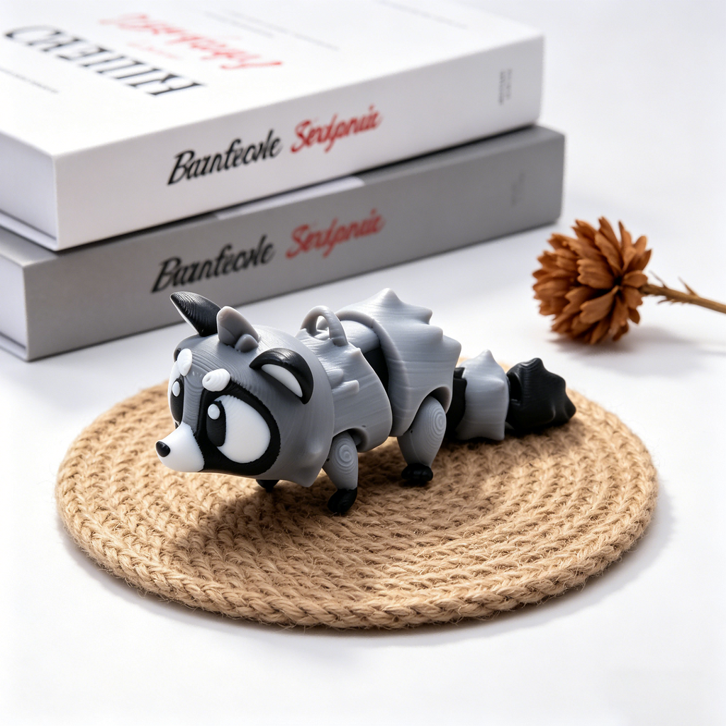 Porte-clés animal imprimé 3D