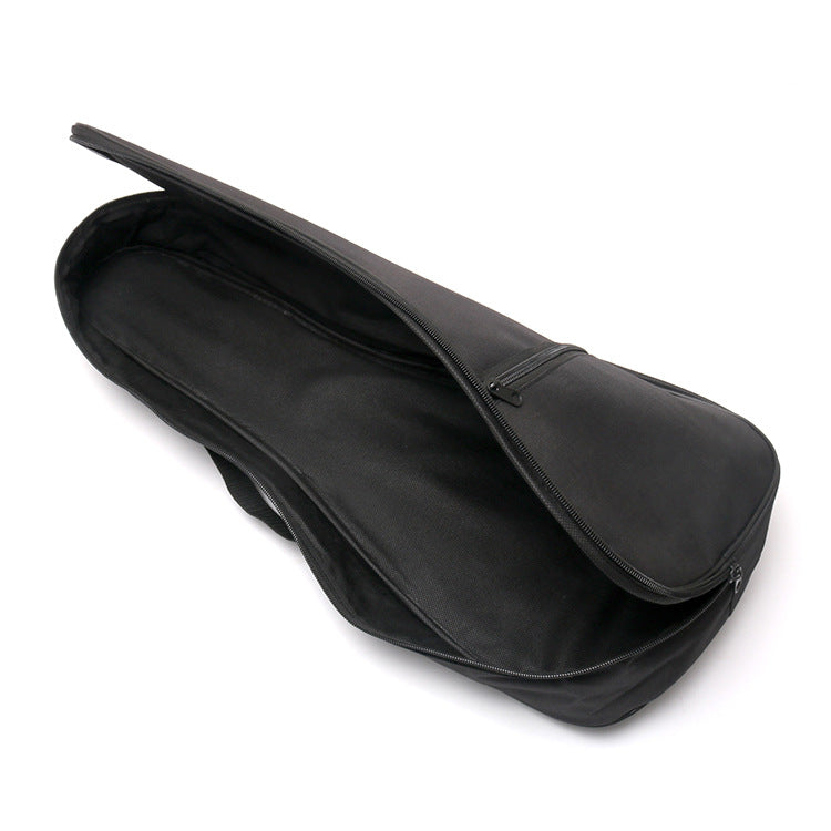 Sac à Piano Ukulele noir et coton Oxford Cloth