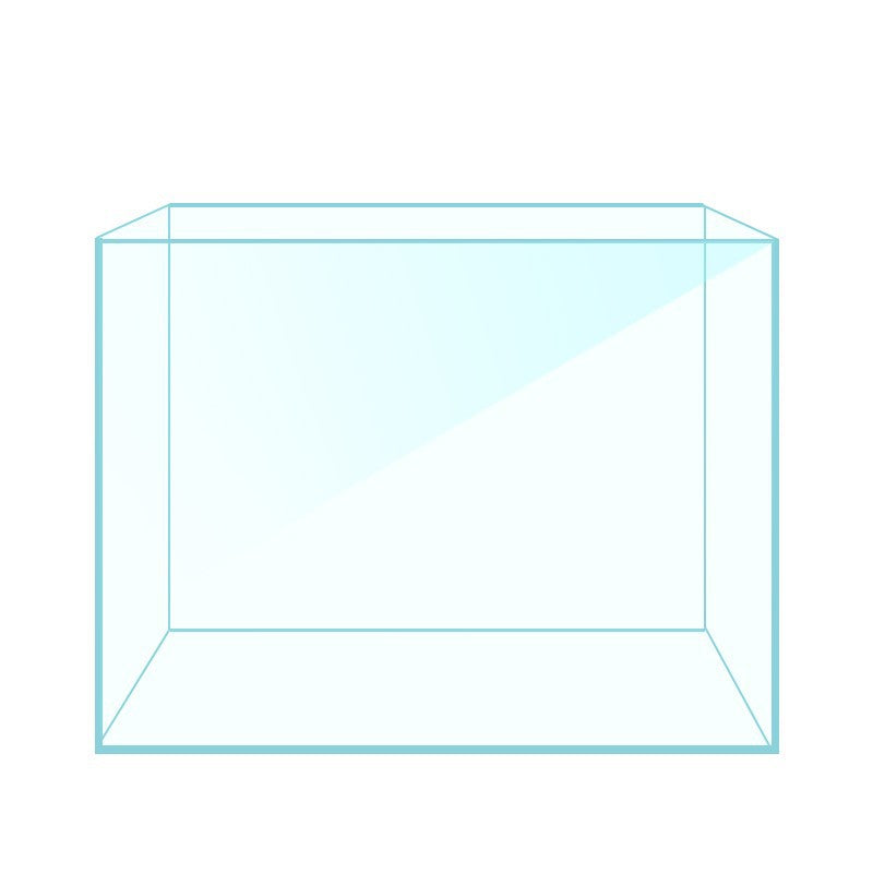 Super réservoir de poisson en verre blanc bureau de ménage