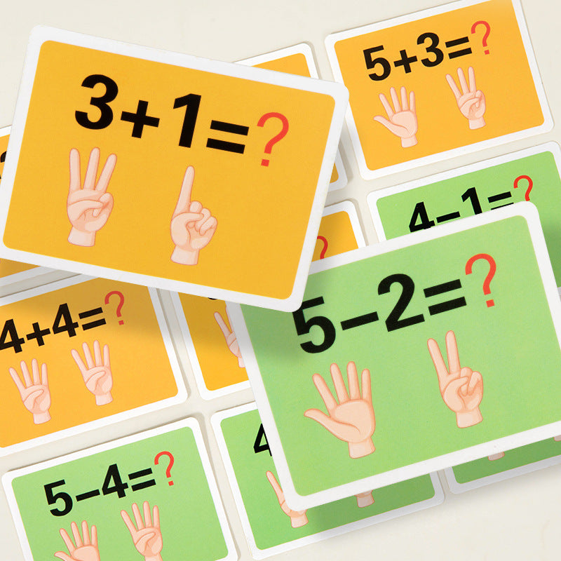 Matériel d'apprentissage numérique Montessori pour les enfants