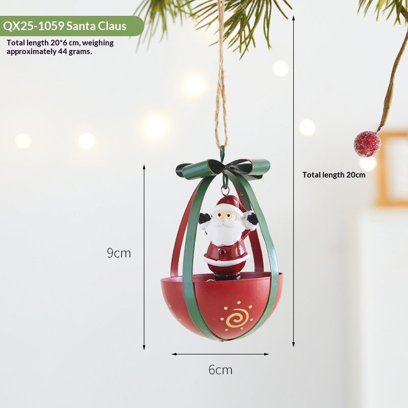 Pendentif décoratif en fer forgé, boîte aux lettres pour personnes âgées