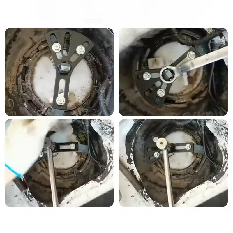 3-jaw voiture de couverture de gaz de carburant pompe de réservoir d'enlèvement de réservoir Spenner outil de clé