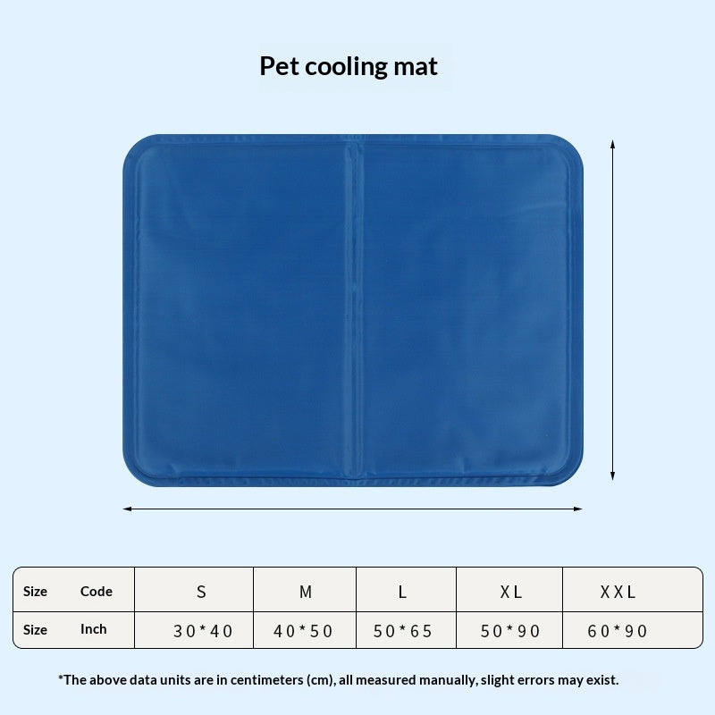 Tapis de refroidissement pour gel d'onde d'eau