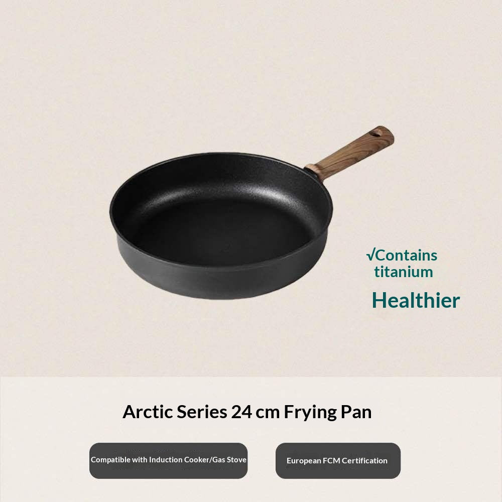 Pane antiadhésive Titanium Wok pour usage domestique