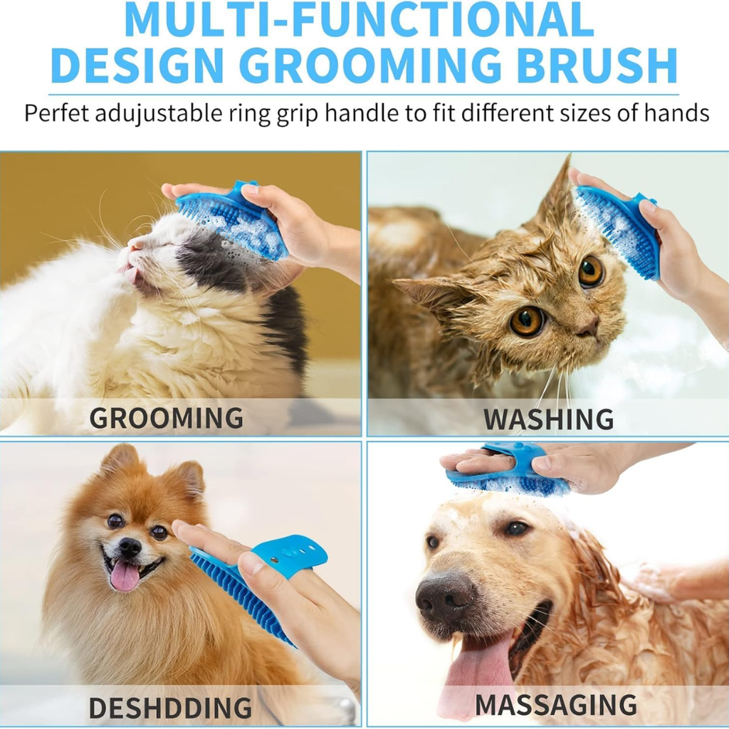 Professionnel 7 en 1 Nettoyeur de patte pour chiens et chats comprend 1 rondelle de patte portable 1 bain
