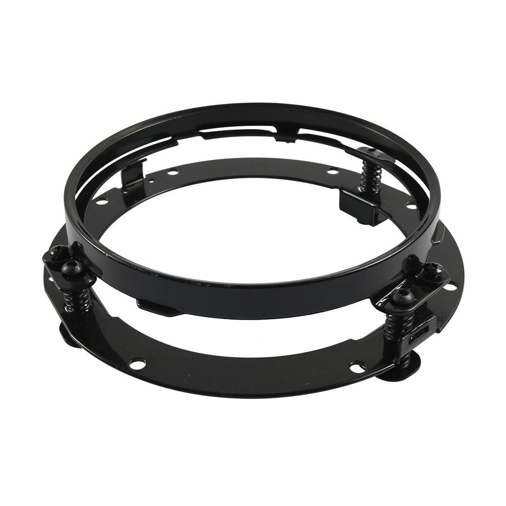 Support de montage des phares pour H Arley FLHTCU FLHTK FLHX Noir 7 pouces 2PCS
