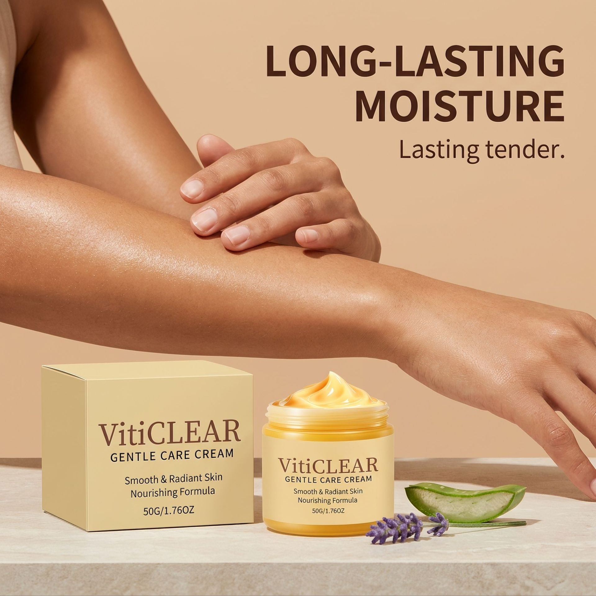 Crème hydratante pour le visage et le corps
