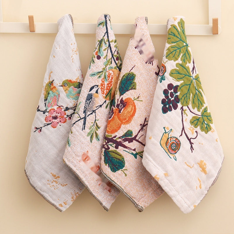 Serviette en coton Gauze visage pour la maison utilisable pour les adultes et les enfants