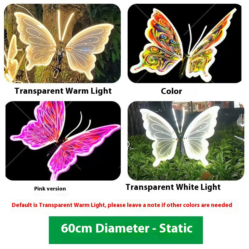 Simulation de papillon Insecte décoratif lumières Park Square Scenic Spot éclaircissant lumière-em