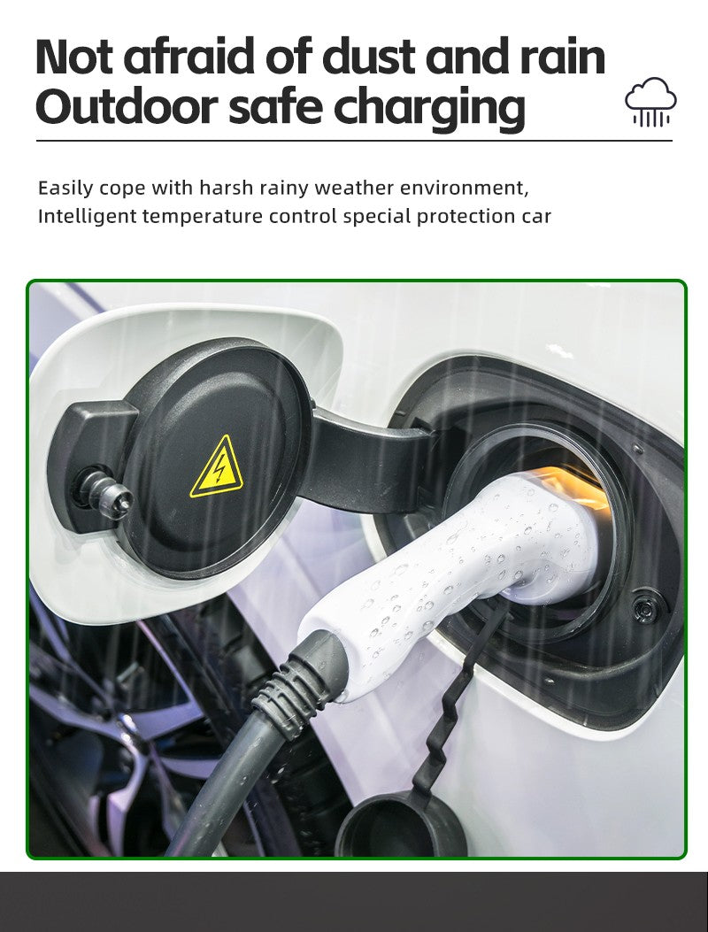 13A EV câble de recharge de type 2 UK Plug 3 broche électrique voiture chargeur 3.5KW