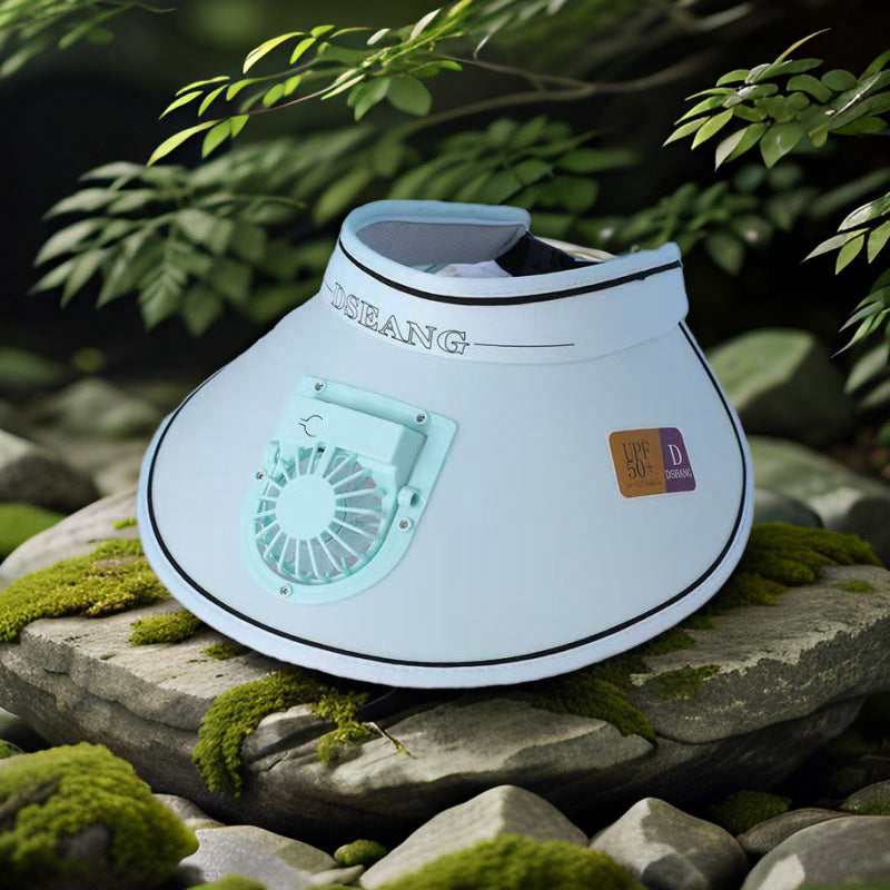 Chapeau UV protecteur pour ventilateur de charge USB