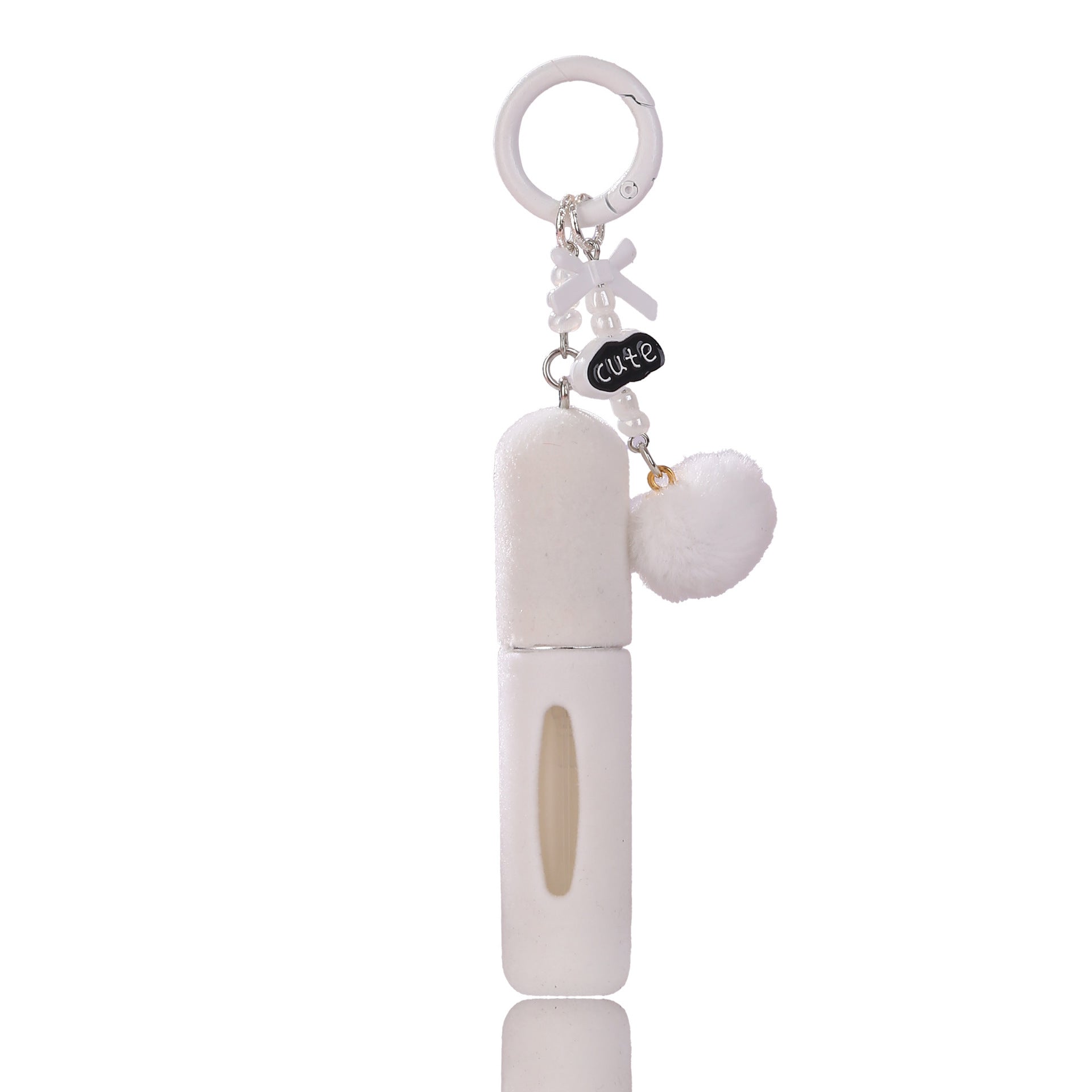 En peluche sac de charme parfum bouteille Girly porte-clés