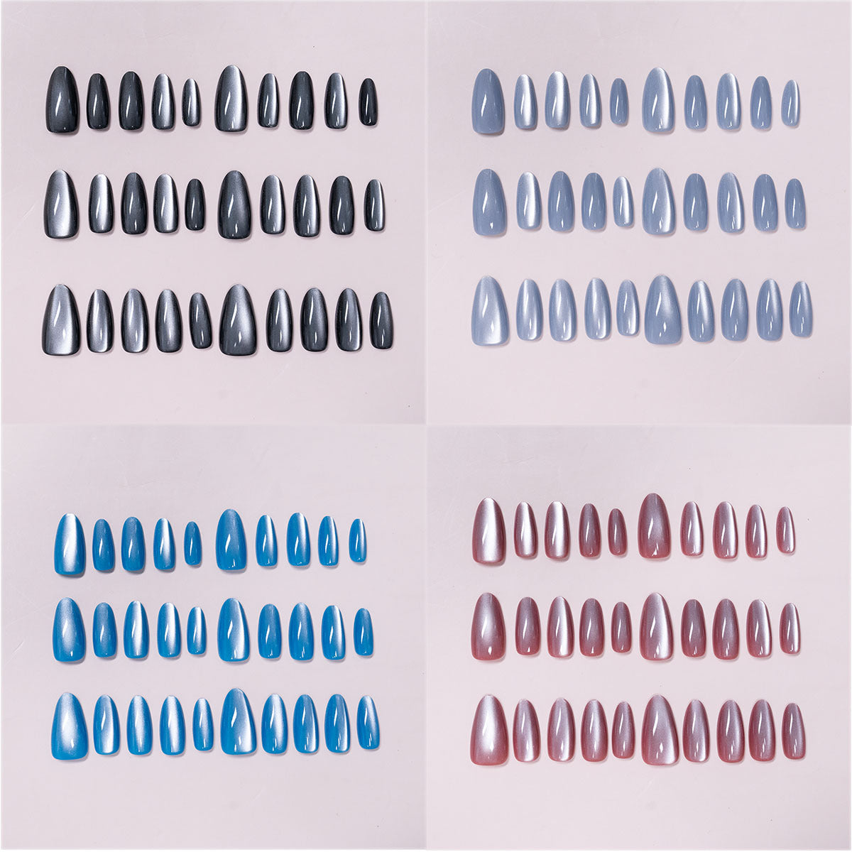 Nail Art Nail Patch fini amovible Portable Nail Art