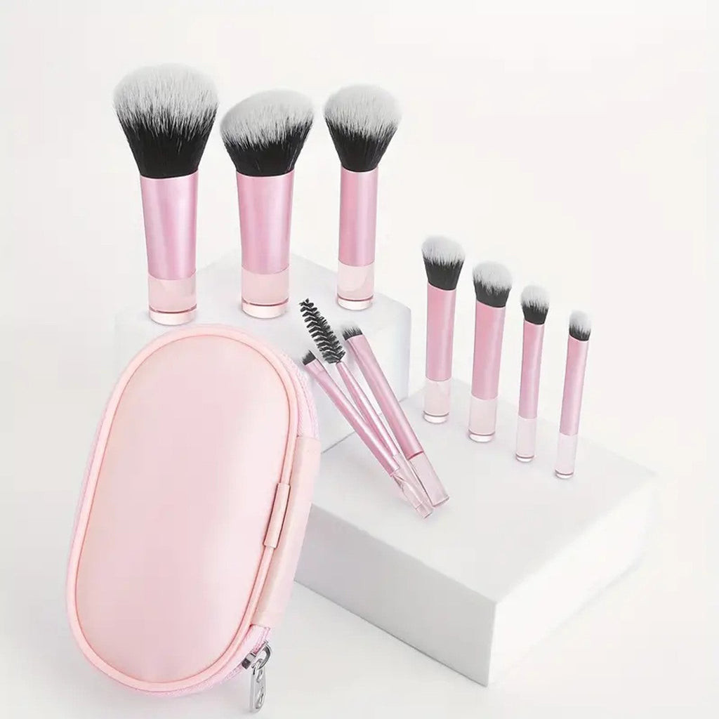 Set de brosse de maquillage de 20 pièces en champagne