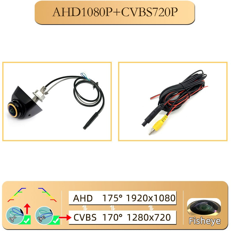 Triple-control AHD 720P in-vehicle rear view camera