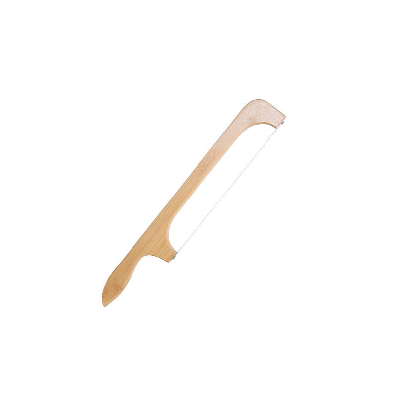 Couteau de coupe à pain déraillé résistant au cintrage en bois