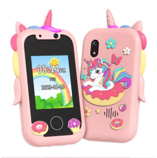 Early Childhood Education Video Game Mini Bear Handheld Touch Mobile Phone Camera