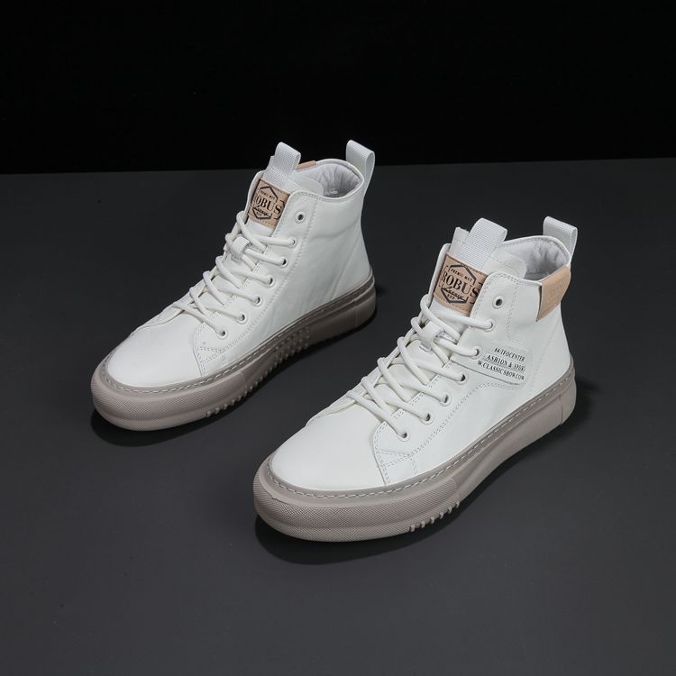 Sneakers blancs polyvalents tout en cuir