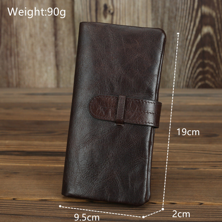 Portefeuille de femmes multi-cartes en cuir véritable