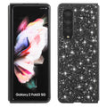 Électroplaquage de paillettes en poudre mijotant pliant shell phone Case