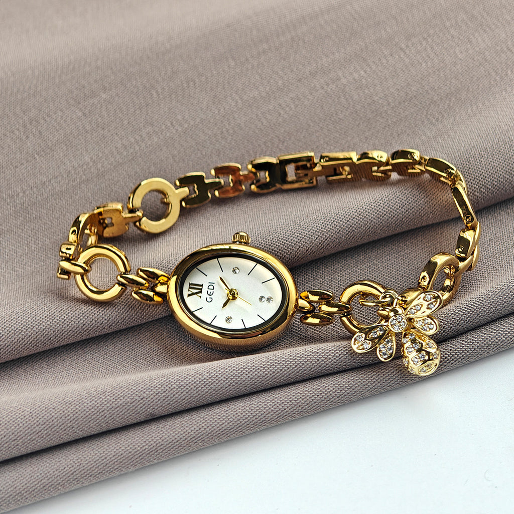Niche Légère montre de luxe ovale pour dames