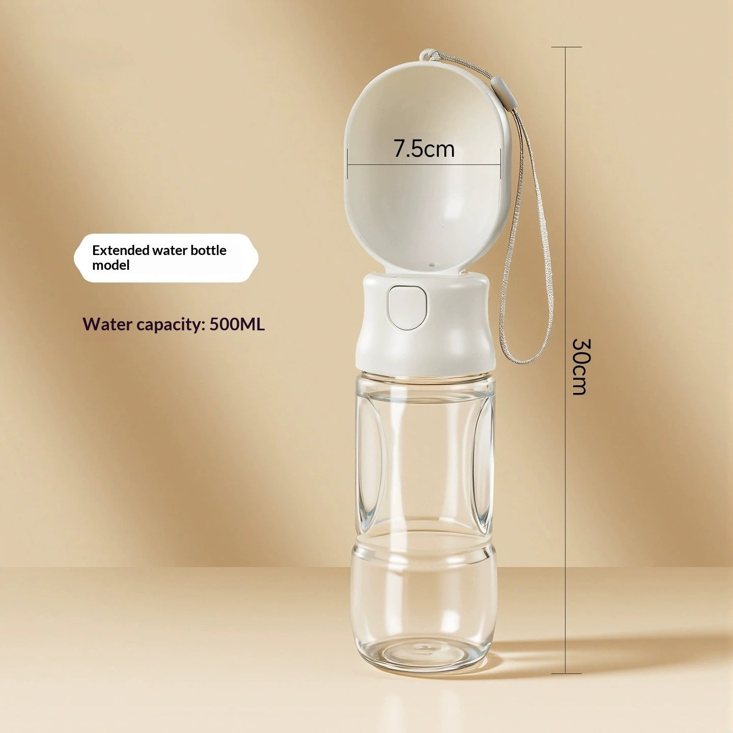 Distributeur d'eau portable pour animaux de compagnie pour les sorties