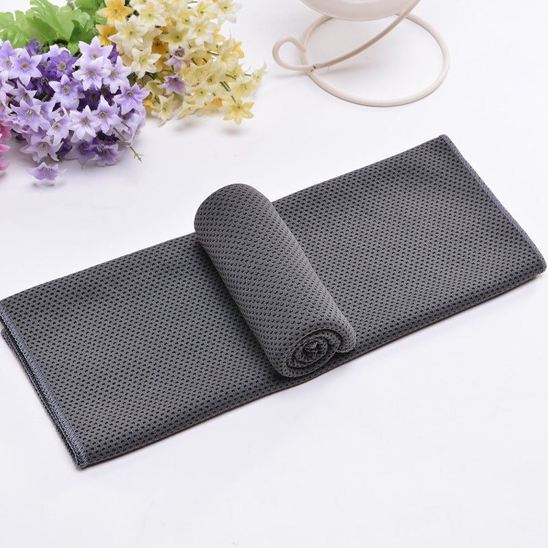 Serviette de glace à double couche de refroidissement d'été
