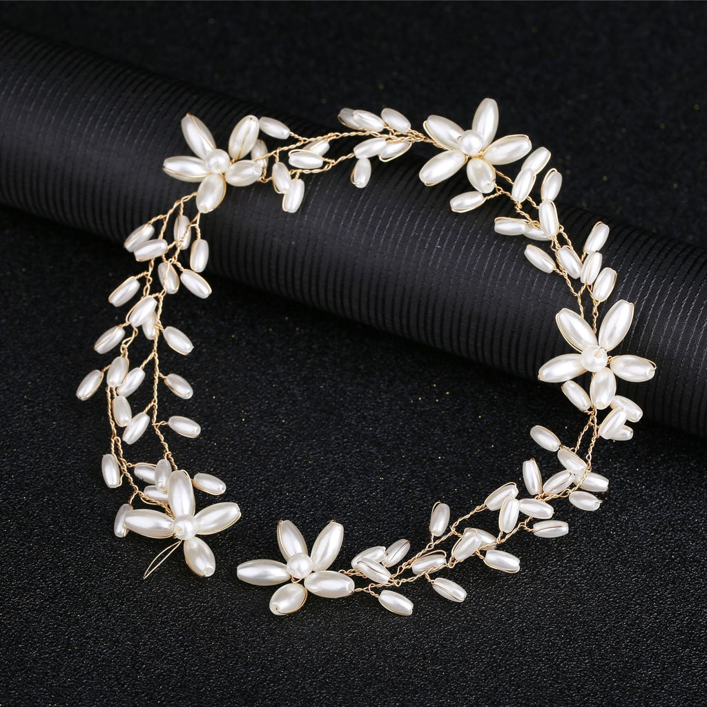 Vêtements de coiffure en perles twisted